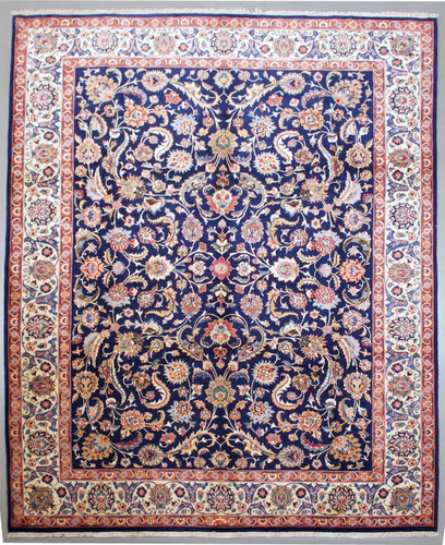 Mashad Blue Persian Rug (Ref 1092) 399x300cm