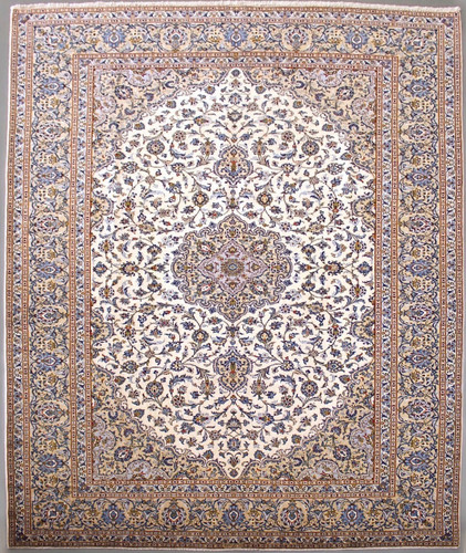 Kashan Pistachio Persian Rug (Ref 276) 400x305cm