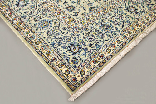 Pistachio Kashan Fine Persian Rug (Ref 90) 425x300cm