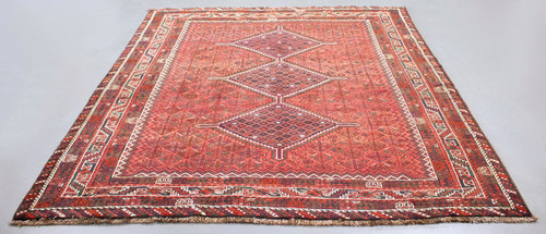 Shiraz Qashqai Vintage Persian Rug (Ref 7) 303x227cm