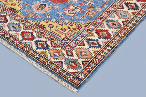 Kazak Farahan Fine Veggie Dye Rug (Ref 422) 208x149cm