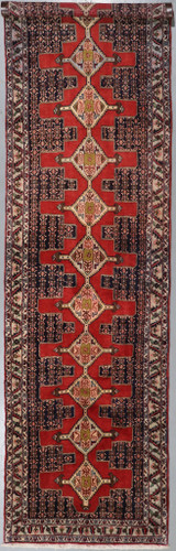 Senneh Vintage Fine Persian Runner (Ref 79) 340x95cm