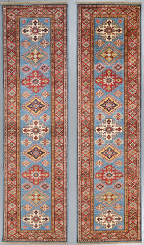 Kazak Farahan Fine Veggie Dye Runner (Ref 193) 298x81cm