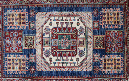  Kazak Farahan Fine Veg Dye Rug (Ref 345) 203x151cm