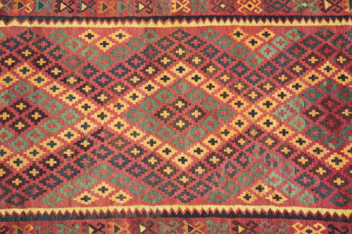 Kyber Mori Oversize Afghan Tribal Kilim (Ref 459) 396x260cm