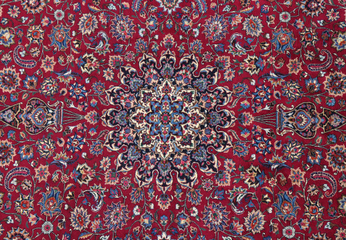  Fine Traditional Mashad Persian Rug (Ref 334) 365x300cm
