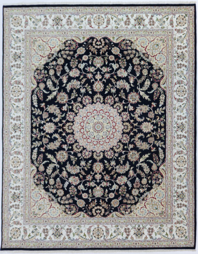  Fine Wool and Silk Jaipur Rug (Ref 10412) 308x239cm