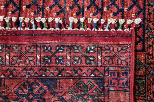 Ersari Hatchli Fine Vege Dye Rug (Ref 120) 183x119cm