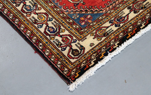 Shiraz Qashqai Fine Vintage Persian Runner (Ref 71) 420x110cm