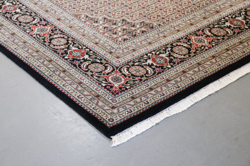 Mahi Black Tabriz Jaipur Rug (Ref 156) 357x254cm