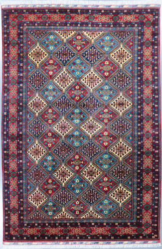 Kundus Tajik Fine Pictorial Tribal Rug (Ref 200) 300x200cm