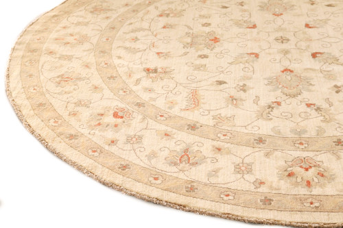 Chobi Veggie Dye Round Rug (Ref 253) 250x250cm