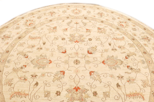 Chobi Veggie Dye Round Rug (Ref 253) 250x250cm