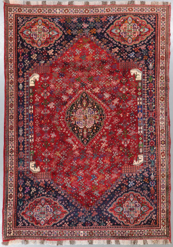 Shiraz Qashqai Vintage Persian Rug (Ref 100) 292x206cm