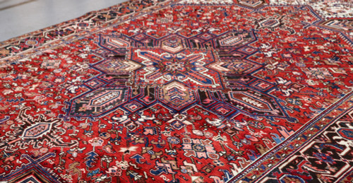 Heriz Fine Vintage Persian Rug (Ref 415) 358x244cm