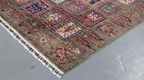 Chobi Ferehan Khorjin Fine Veg Dye Rug (Ref 307) 291x206 cm