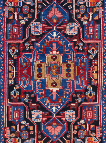 Nahavand Vintage Persian Rug (Ref 50358) 301x159cm