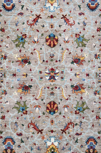   Sultani Khorjin Floral Fine Veg Dye Rug (Ref 401) 298x250cm