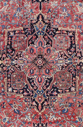 Heriz Fine Vintage Veg Dye Village Persian Rug (Ref 66) 335x250cm