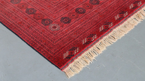  Kundus Fine Afghan Vintage Bokhara Tribal Rug (Ref 879) 300x201cm