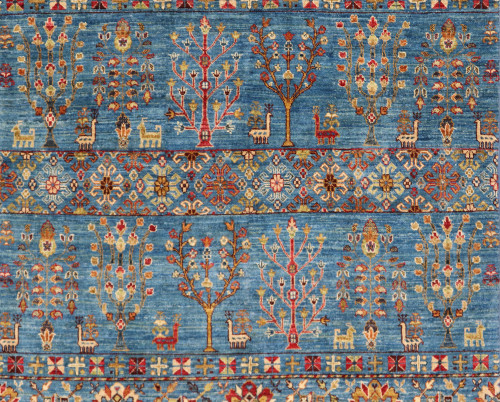  Kazak Suzani Khorjin Fine Veg Dye Rug (Ref 174) 201x150cm