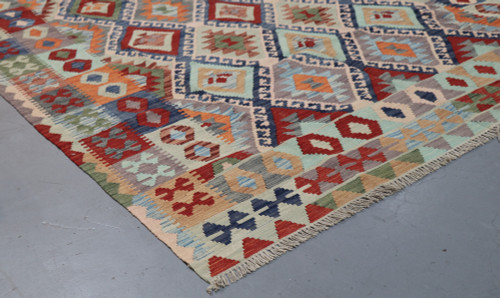 Veggie Dye Afghan Kilim (Ref 50) 290x208cm