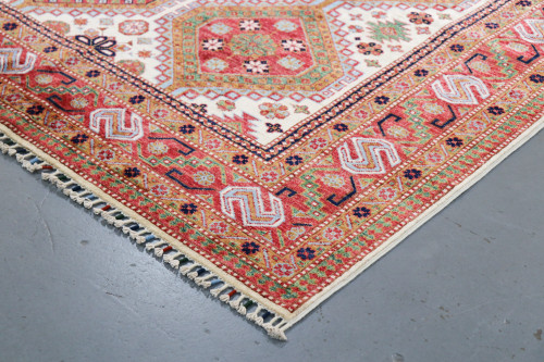 Afghan  Chobi Yelemeh Veg  Dye Rug (Ref 828) 300x203cm
