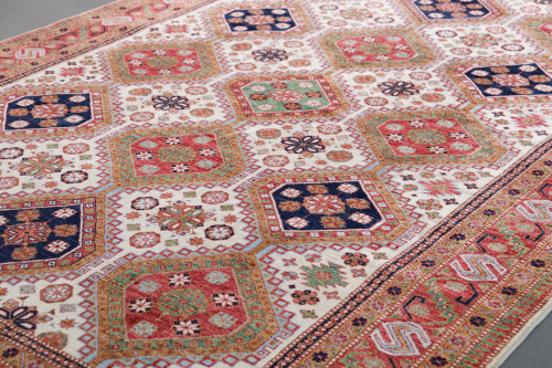 Afghan  Chobi Yelemeh Veg  Dye Rug (Ref 828) 300x203cm