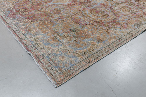 Tabriz Vintage Zero Pile Persian Rug (Ref 15a) 340x245cm