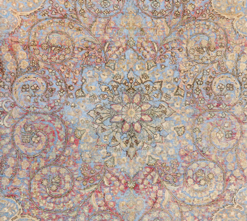 Tabriz Vintage Zero Pile Persian Rug (Ref 15a) 340x245cm