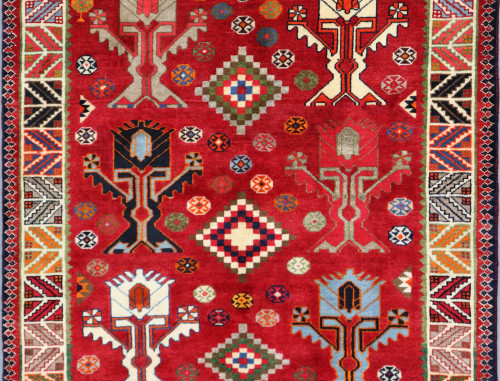  Shiraz Qashqai  Persian Rug (Ref 155) 250x145cm