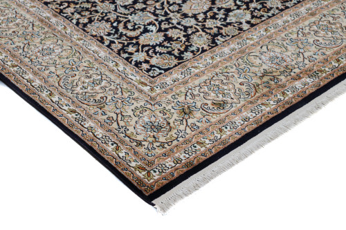 Kashmir Fine Pure Silk Rug (Ref 85981) 274x193cm