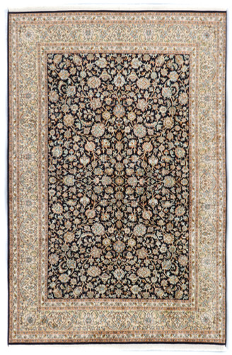 Kashmir Fine Pure Silk Rug (Ref 85981) 274x193cm