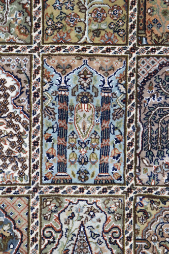 Kashmir Fine Wool and Silk Rug (Ref 1367) 300x201cm