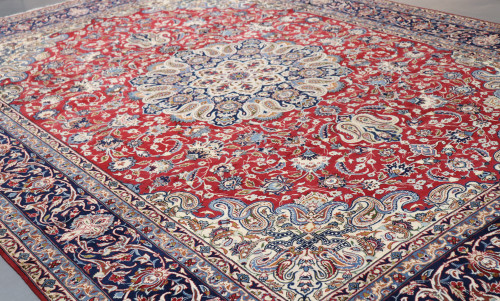 Najafabad Isfahan Vintage Persian Rug (Ref 416a) 432x310cm