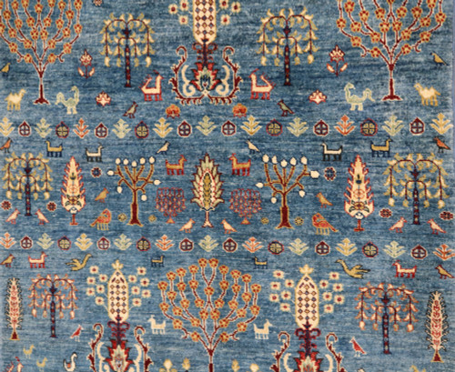 Suzani Khorjin Fine Veg Dye Rug (Ref 536) 179x119cm
