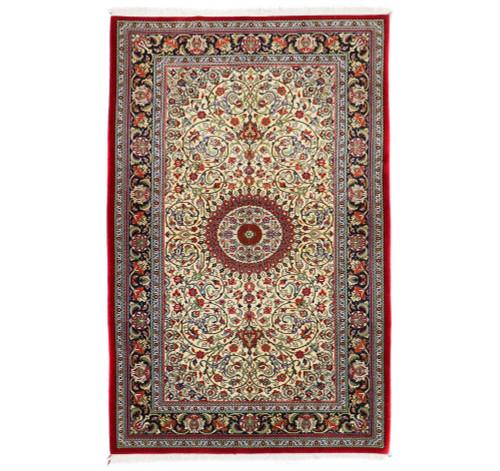 Qum Fine Persian Rug (Ref 530) 163x108cm