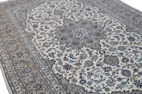 Kashan Fine Pistachio Persian Rug (Ref 938) 300x210cm