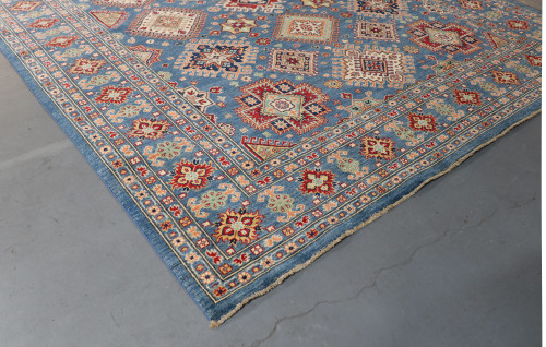  Kazak Afghan Veg Dye Rug (Ref 1083) 341x245cm