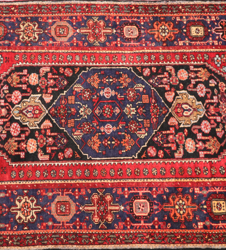 Hamadan Zenjan Vintage c1950 Persian Rug (Ref 742) 240x145cm