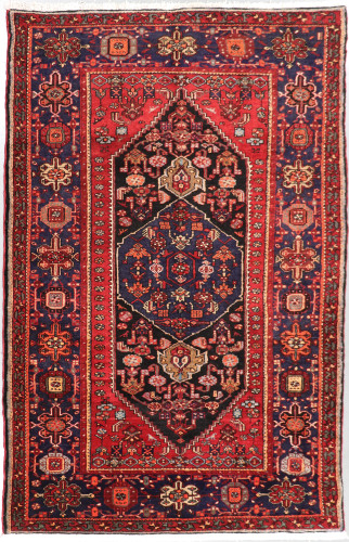 Hamadan Zenjan Vintage c1950 Persian Rug (Ref 742) 240x145cm