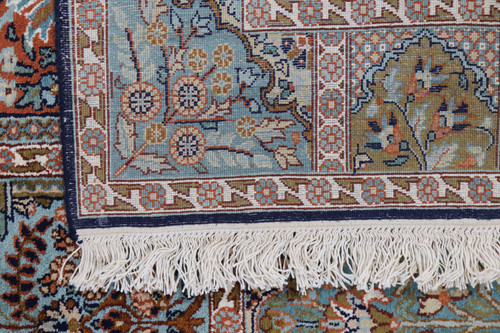 Kashmir Pure Silk Rug (Ref 1422) 183x127cm