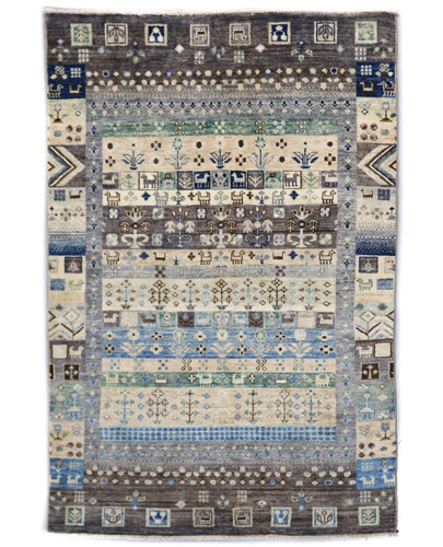 Kazak Suzani Khorjin Fine Veg Dye Rug (Ref 146) 176x120cm