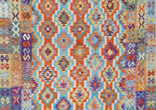 Veggie Dye Afghan Kilim (Ref 1399) 309x207cm