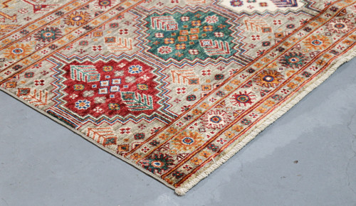  Kazak Suzani Khorjin Fine Veg Dye Rug (Ref 1001) 233x168cm