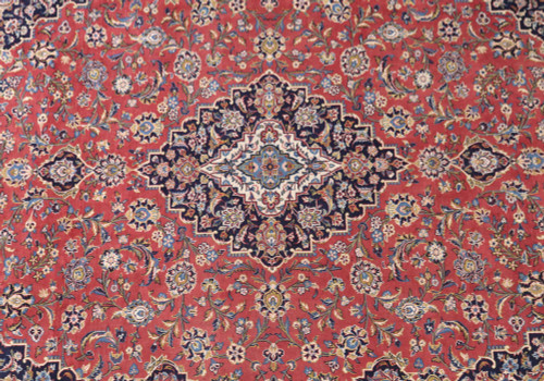  Kashan Vintage Persian Rug (Ref 8895) 390x280cm