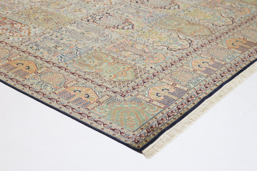  Kashmir Pure Silk Rug (Ref 2003) 336x243cm