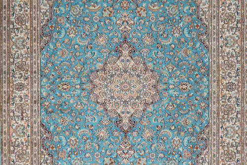 Kashmir Fine Pure Silk Rug (Ref 2005) 245x170cm