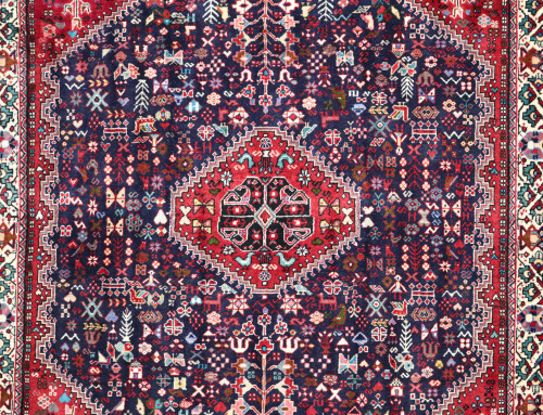  Abadeh Fine Pictorial Persian Rug (Ref 536) 193x148cm