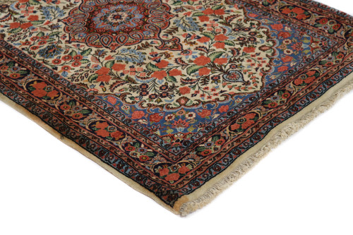 Bidjar Fine Vintage Floral Persian Rug (Ref 542) 152x109cm